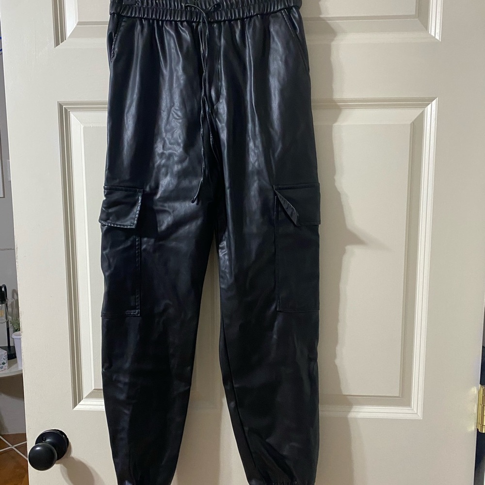Leather pants
